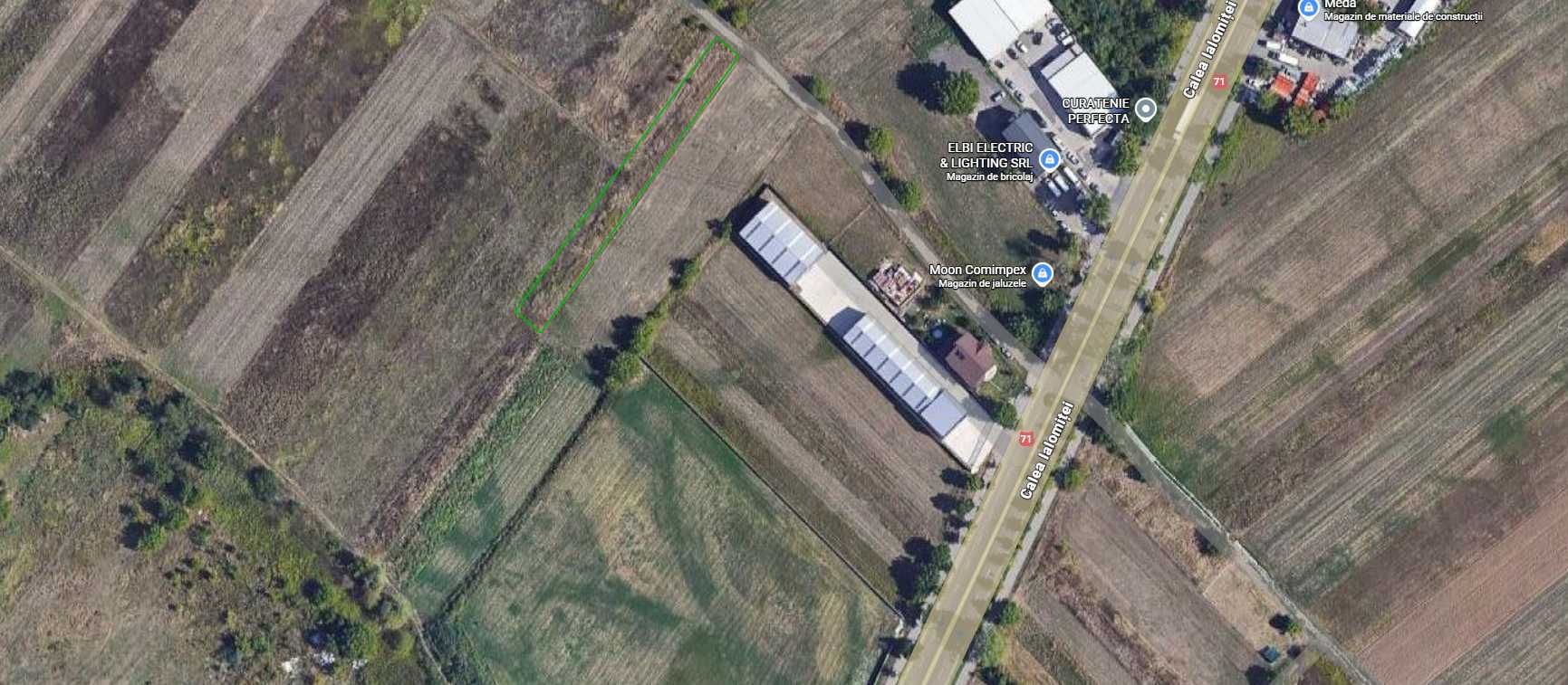 Teren de vanzare intravilan 800mp, zona agrement-centura Targoviste