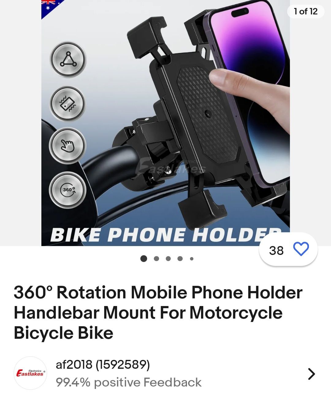 Bike phone holder velosiped telefon tutqich Держатель телефона