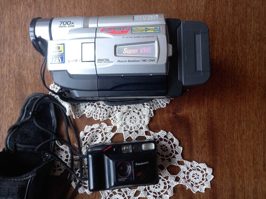 Камера  Панасоник, камера JVC  Super VHSс