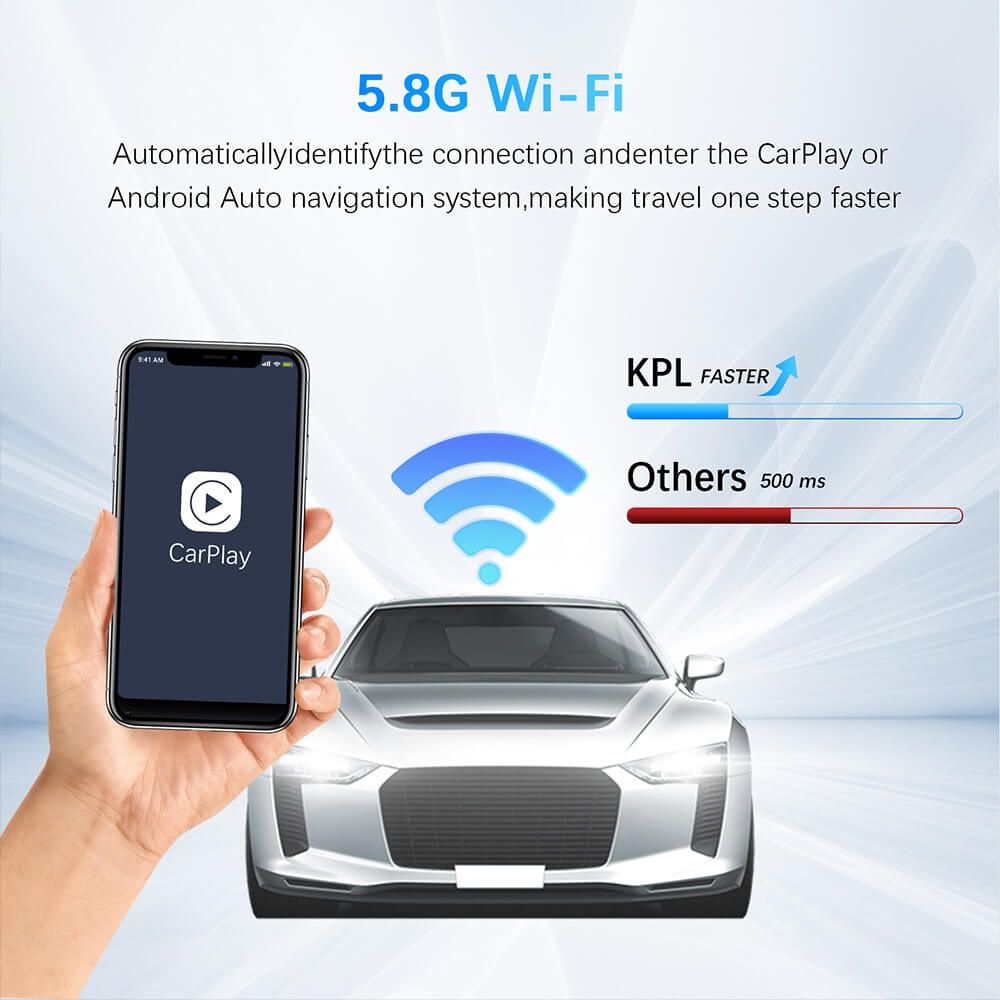 Безжичен адаптер carplay android auto