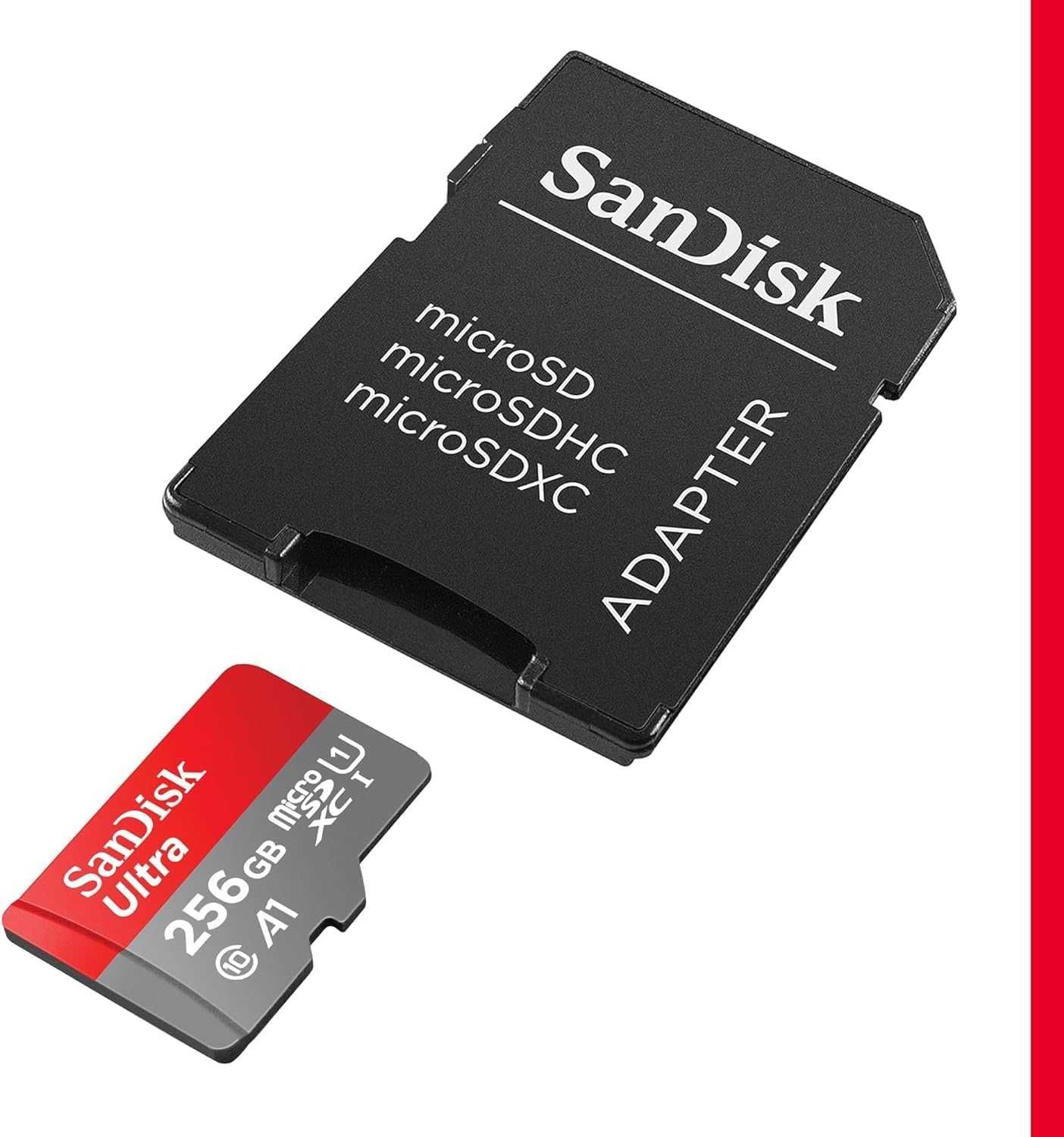 SanDisk Ultra 256GB MicroSD 150MB/s | Доставка [Оригинал США]
