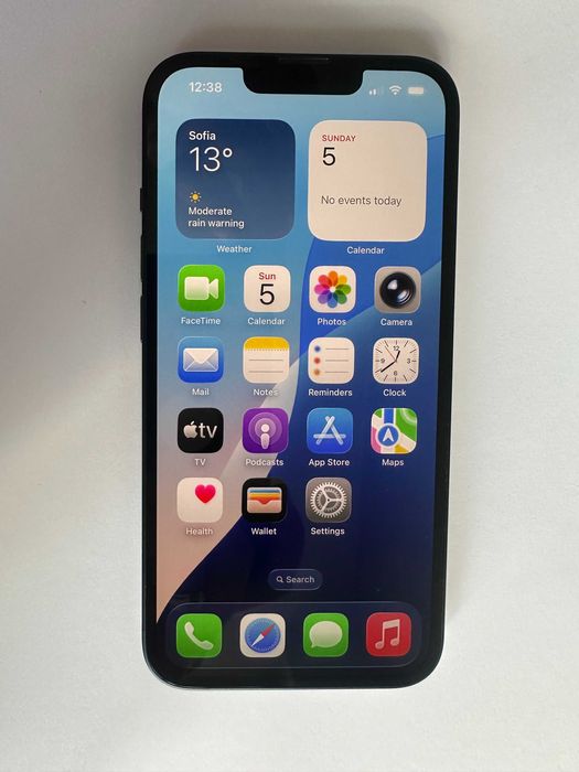 КАТО НОВ !!! iPhone 13 - Черен - 128GB - Отключен - 100% БАТЕРИЯ !!!