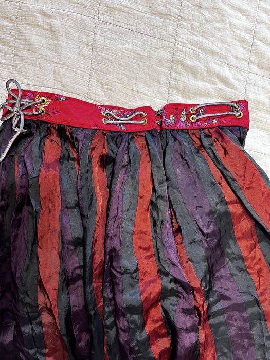 Vand fusta traditionala ucraineana,  vintage Jean Paul Gaultier