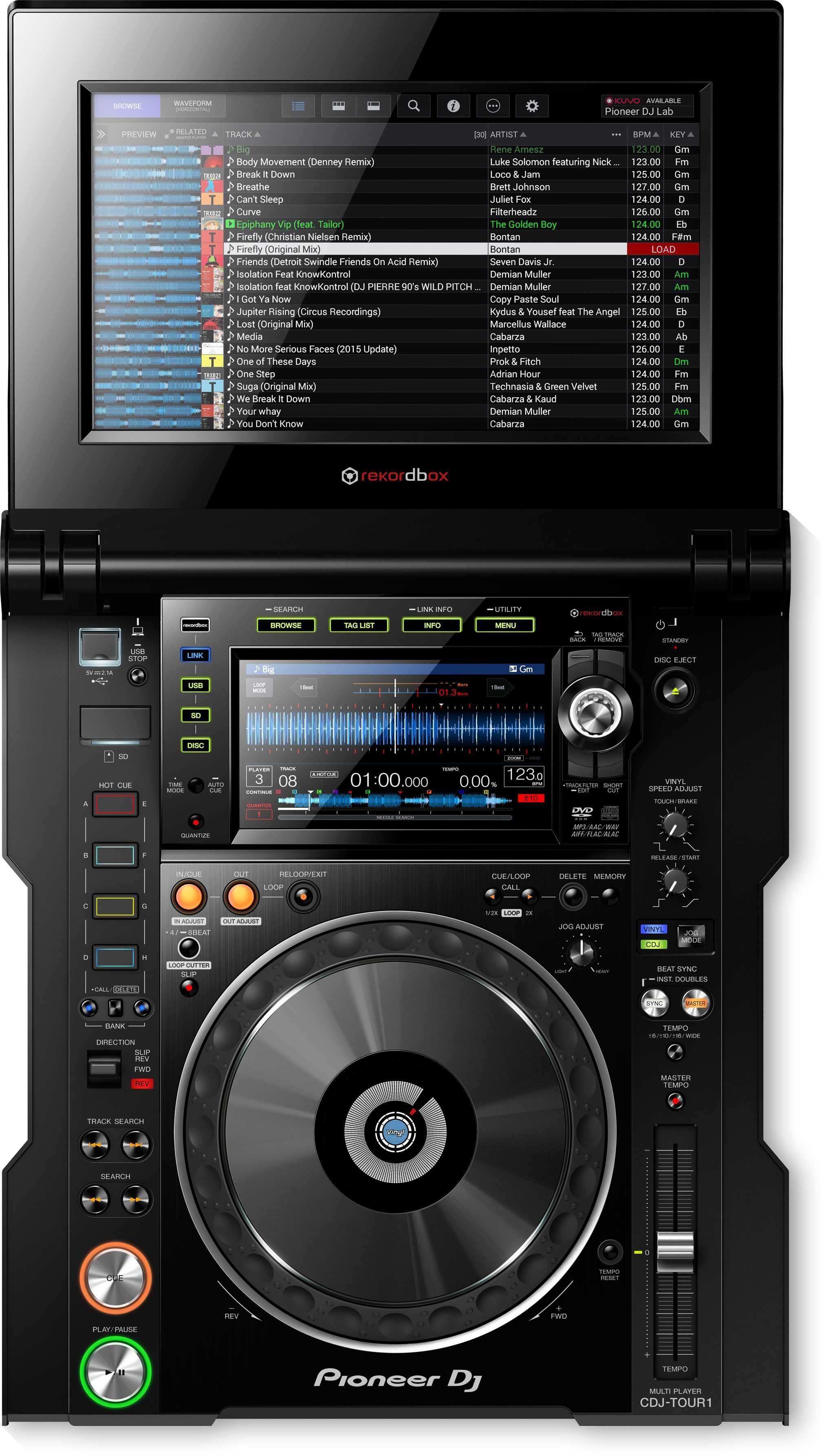 Pioneer Tour1 Set - 2xCDJ-TOUR1 & DJM-TOUR1