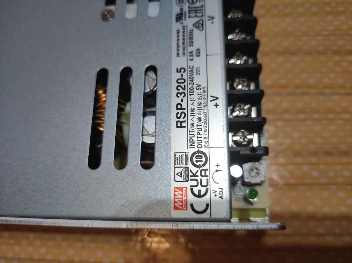 Sursă tensiune 5V-60A RSP-320-5 Mean Well