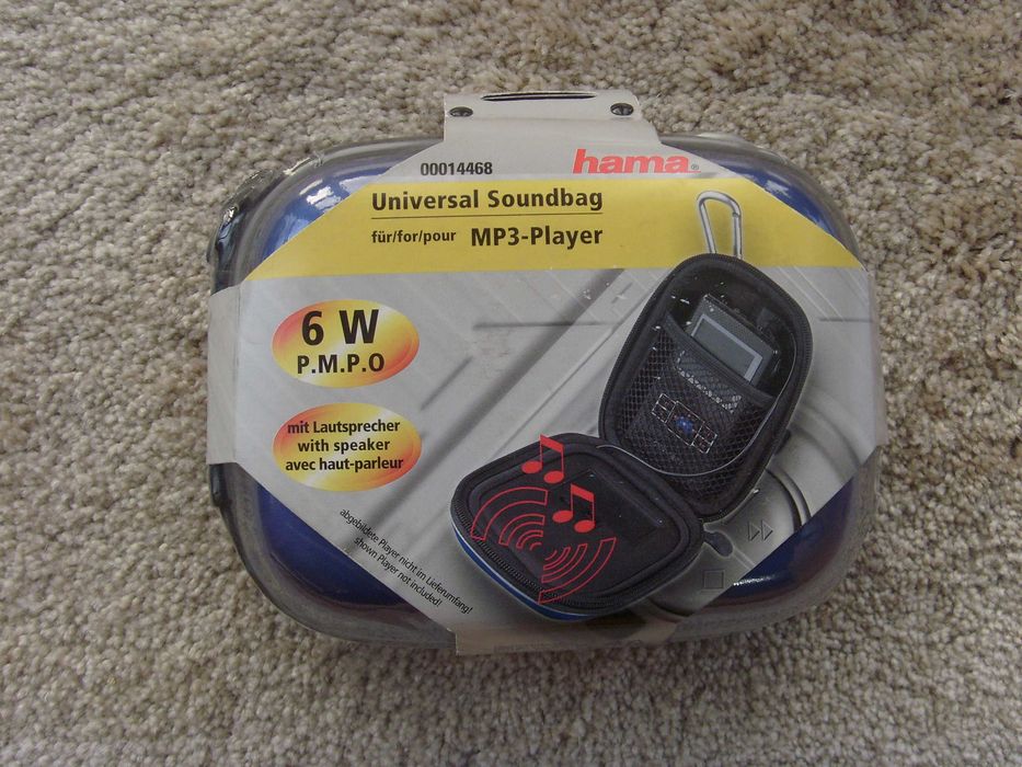 Pachet 2 Boxe portabile MP3 + MP4 player Akica