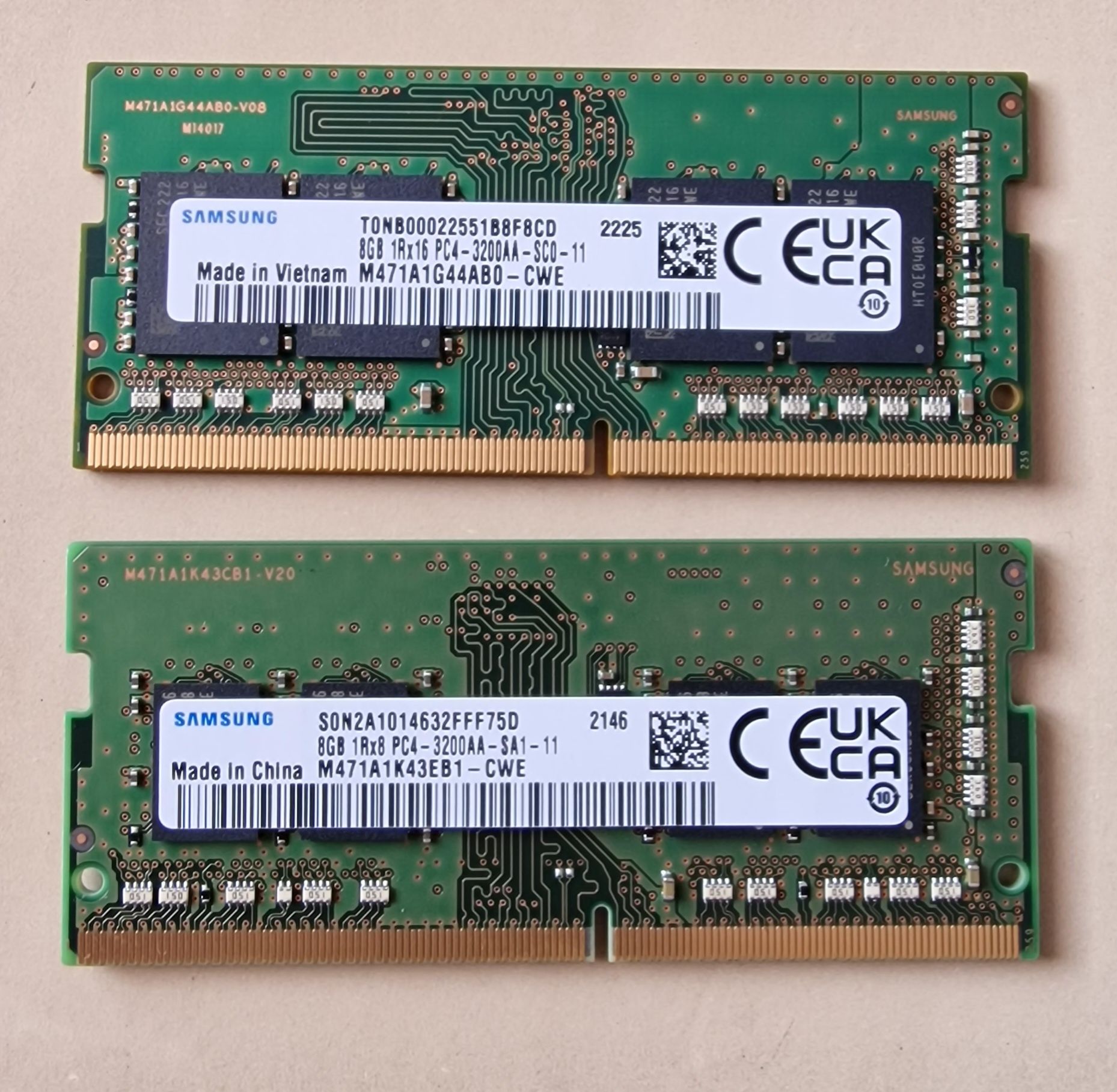 Memorie Ram SAMSUNG 16 Gb DDR 4 3200 Ghz