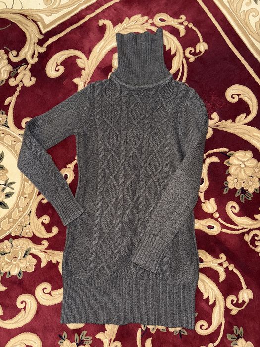 Удобный,длинный теплый свитер для зимы идеально