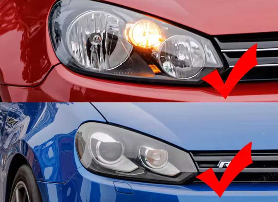Стъкла (капаци) за фарове за VW Golf 6 Голф