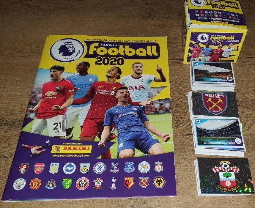 Продавам: PANINI 2019/20 Premier League албум и пълен комплект стикери