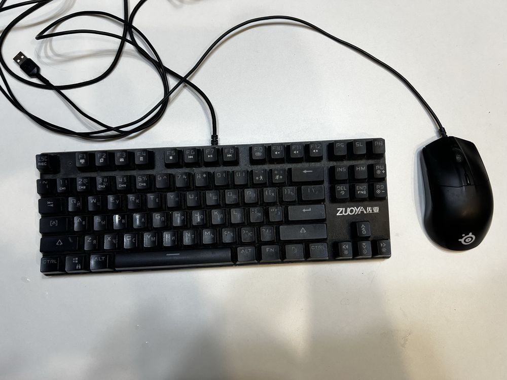 Продам Мышку Steeseries rival 3 + механическую клавиатуру
