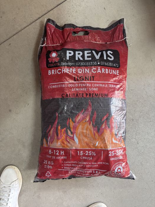 Brichete din carbune PREVIS