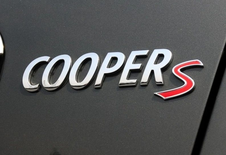 COOPER - Emblema metalica.