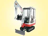 Takeuchi TB 016 4000 ore 14CP -miniexcavator - leasing - Takeuchi TB16 TB14 016 216