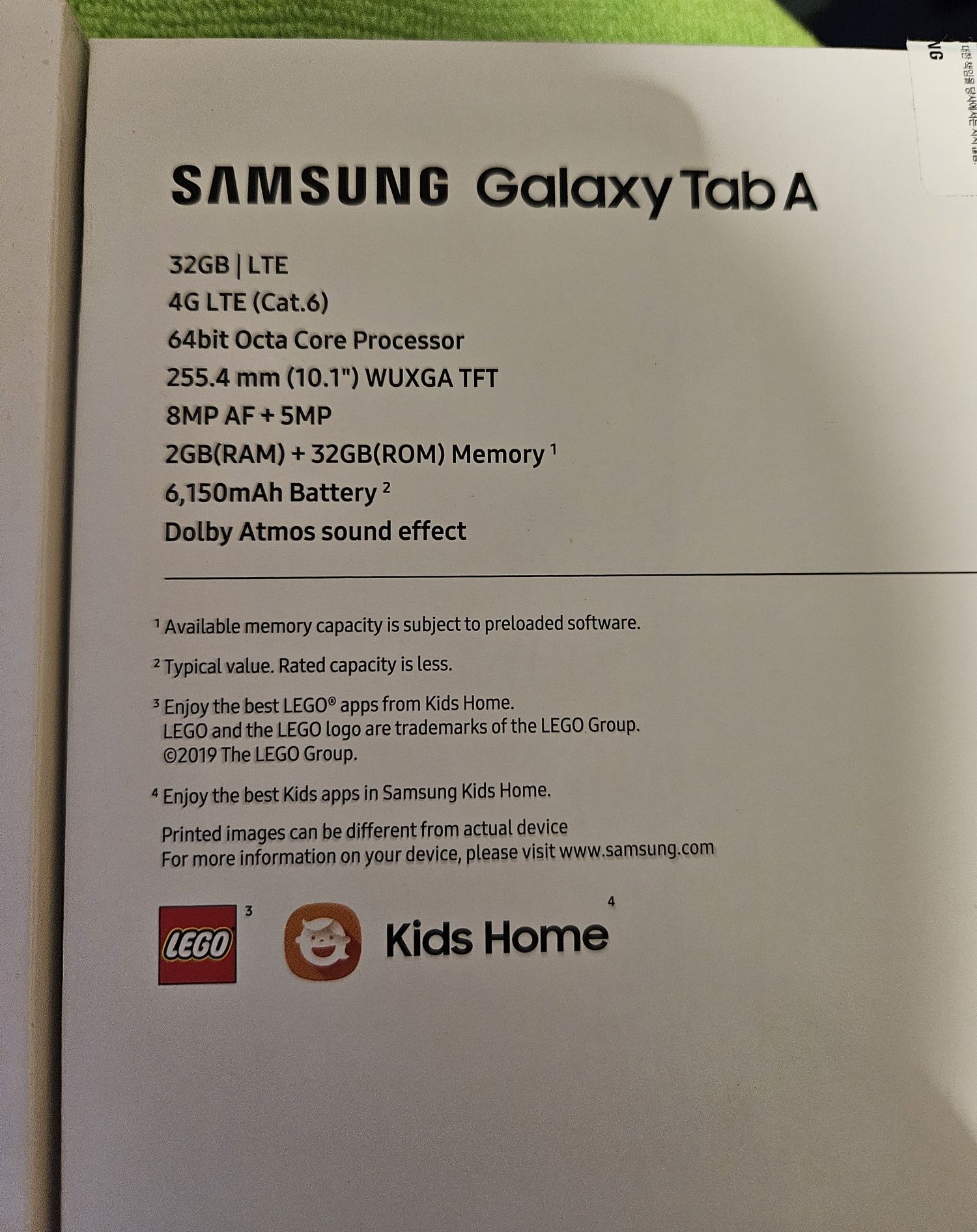 Tableta Samsung Galaxy Tab A