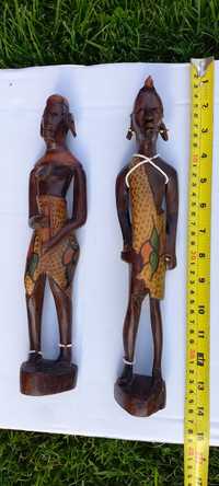 Statuete din lemn scluptate manual, arta veche Africana