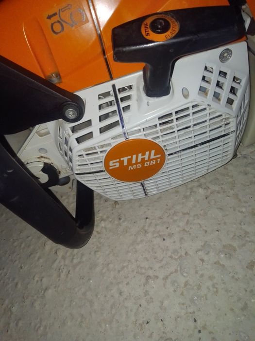 Stihl ms 881 Magnum cu lamă și lanț de 1.05m. Gater, lamă și lanț 1,5m