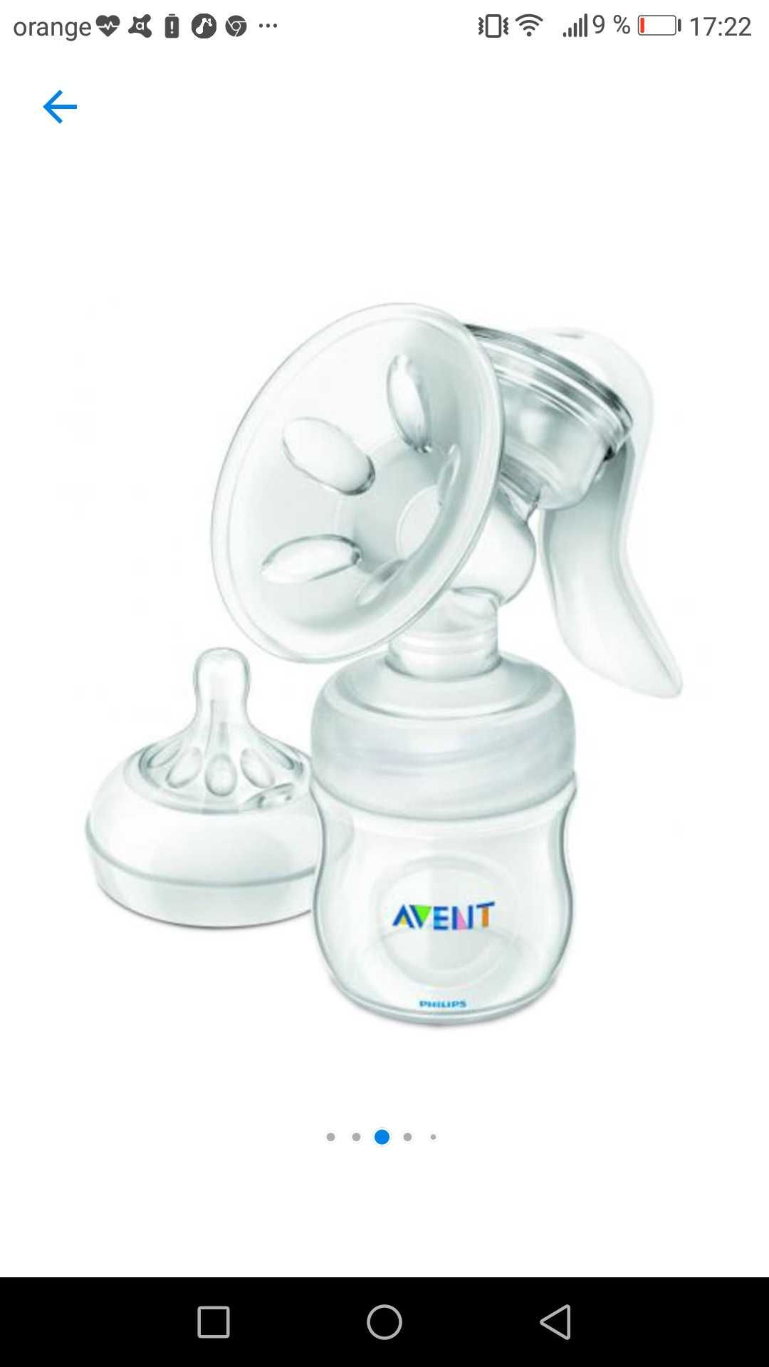 Pompa de san Philips Avent