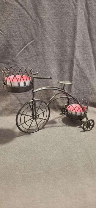 Свещник "Винтидж велосипед"