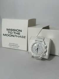Omega x Swatch mission to moon moonphase