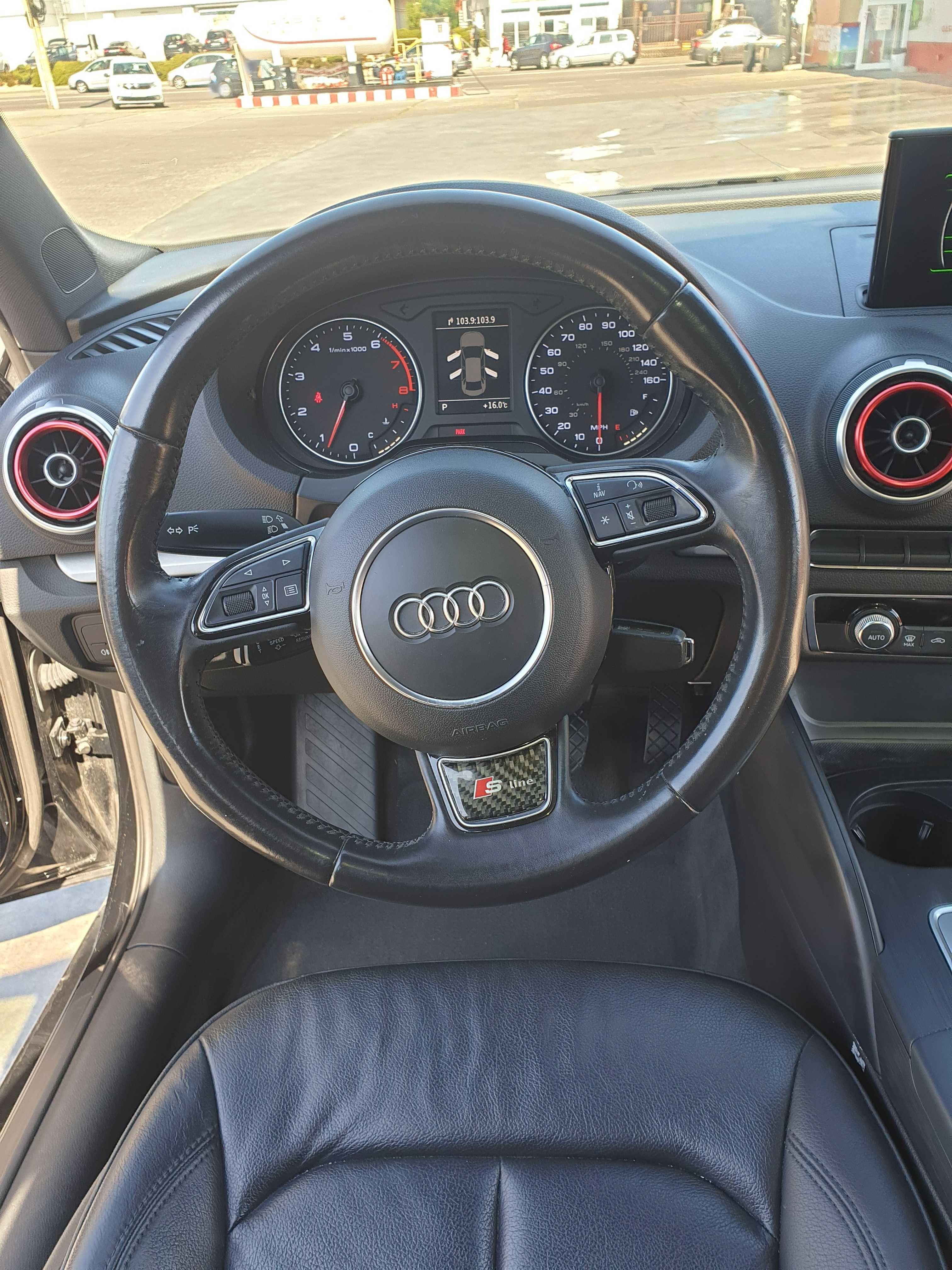 Audi A3 sedan, 2015, 121000km, 170 CP, automata, benzina.