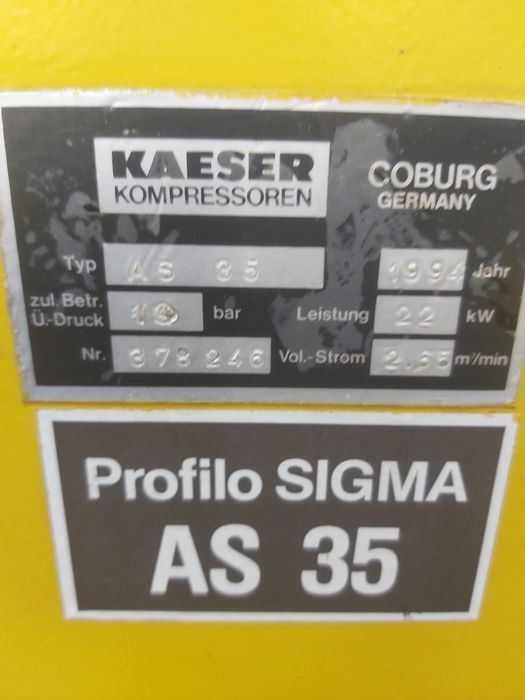Compresor la surub 22 kw