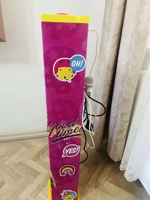 Sistem  boxa audio bluetooth karaoke cu microfon soy luna