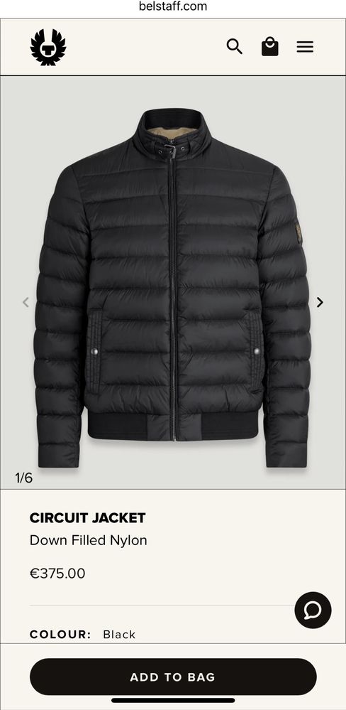 Belstaff Circuit Down Jacket ОРИГИНАЛНО мъжко яке/пух и пера - L