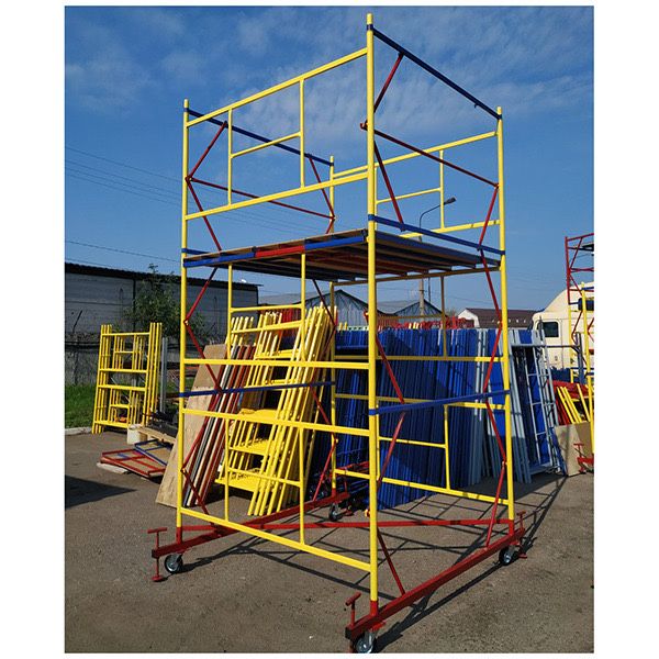 Аренда Прокат Строительных Лесов Вышка Тура Леса на Колесах В Алматы