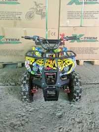 Mini quad atv grafitti 49cc + casca protectie