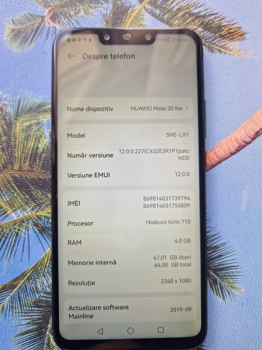 Huawei Mate 20 Lte