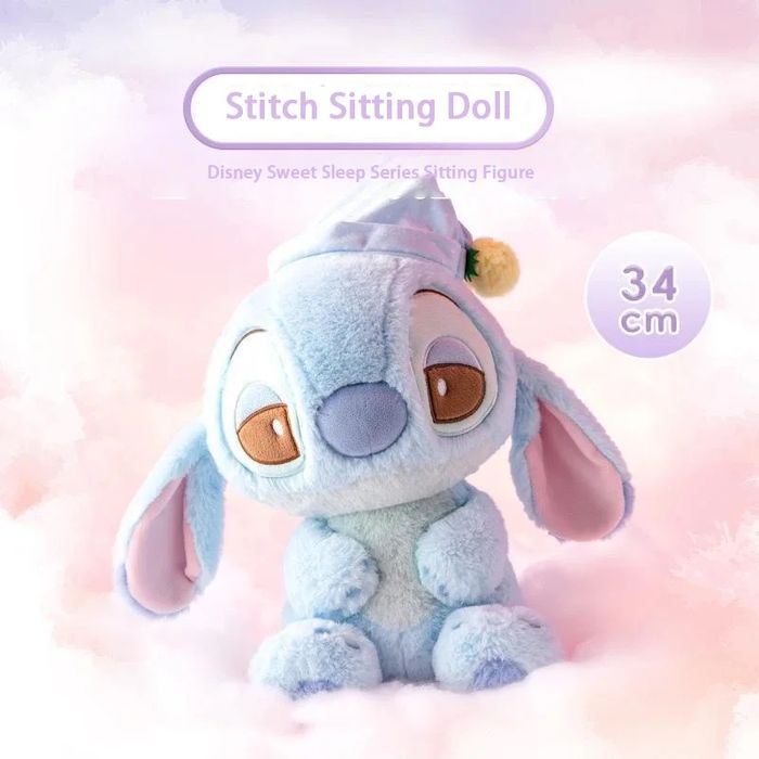 Stitch plus editie Sweet Sleep 34 cm cu lumina melodii si respiratie