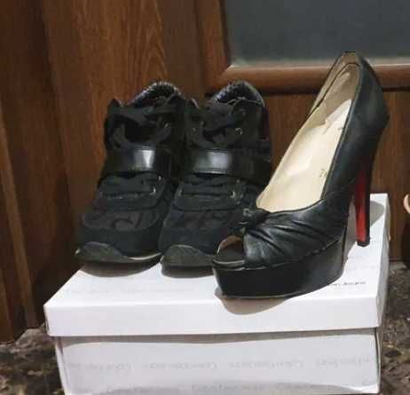 Обувки Calvin Klein christian louboutin ботуши Marc Jacobs