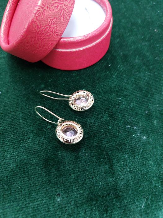 Cercei aur model rusesc