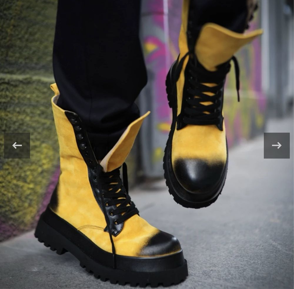 Bocanci mustang yellow masura 37
