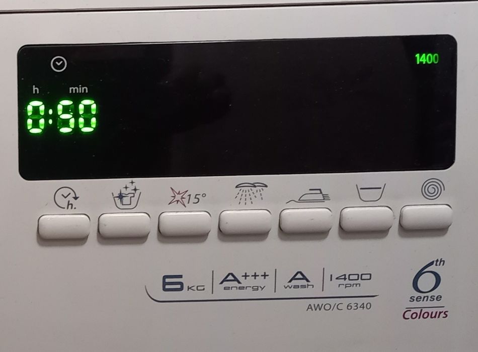 Пералня Whirlpool A+++ 1400об. 6кг инвентор