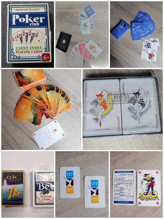 Карти за игра в кутии