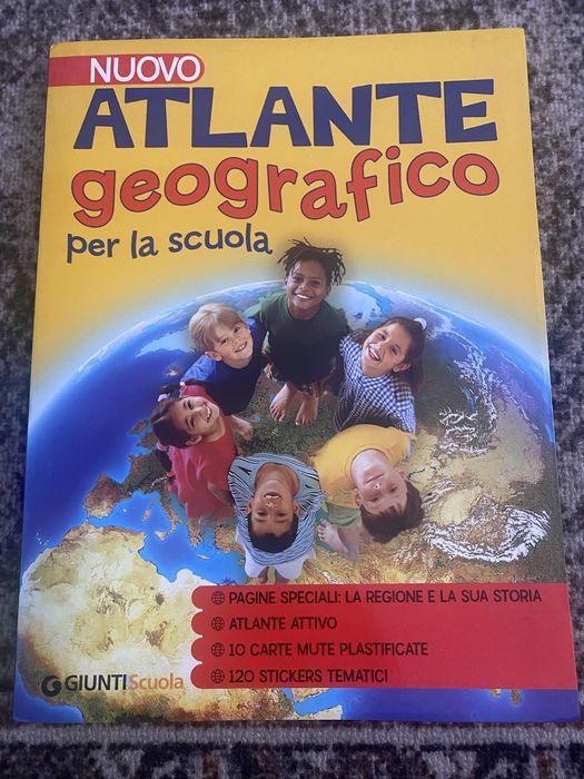 Atlas geografic Italia ,Europa,Asia