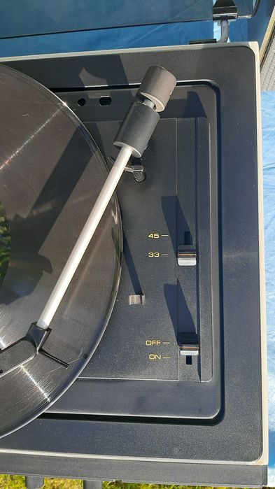 Pick-up stereo Tesla NZC - 040, 2 x boxe originale, Czechoslovakia