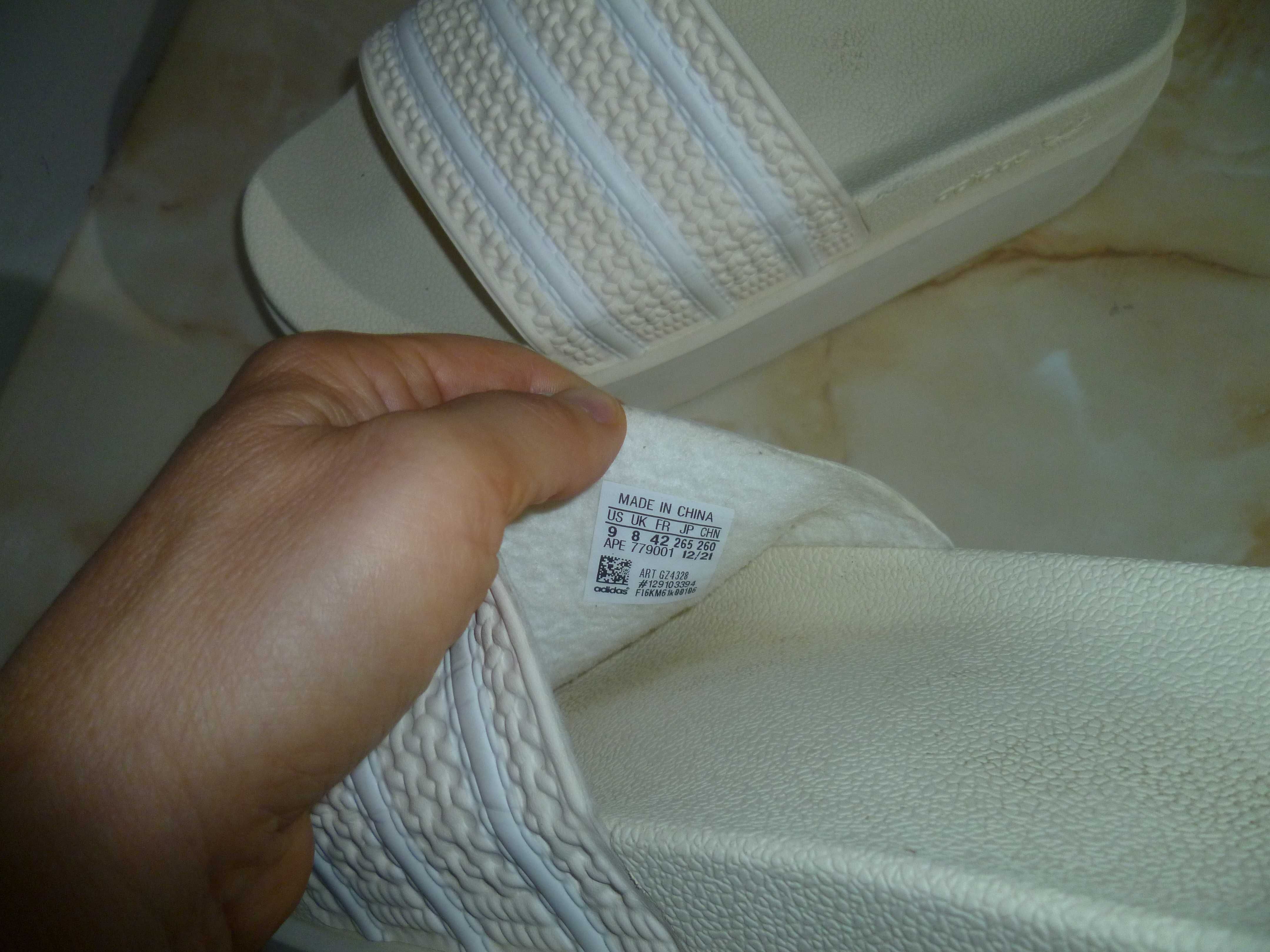 ADIDAS платформа чехли №41