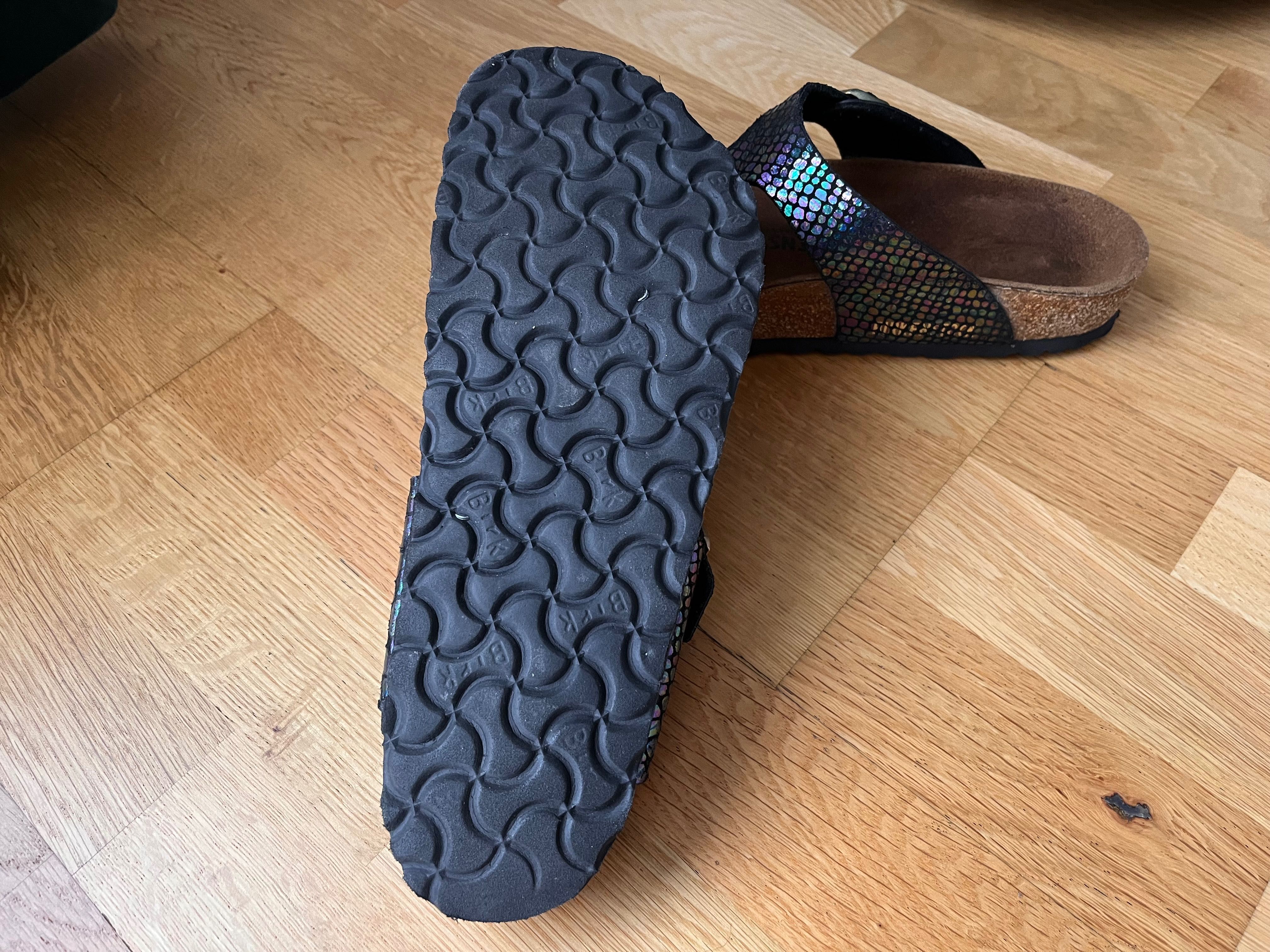 Birkenstock Gizeh sandale de piele