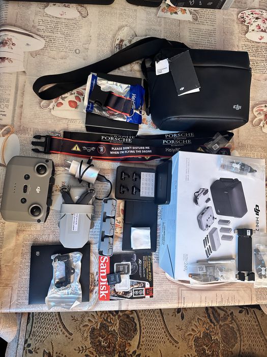 Drona dji mini2 fly more combo filmare 4k