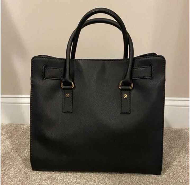 Geanta Michael Kors Hamilton neagra