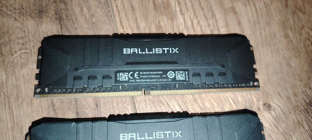 Рам памет Crucial Ballistix 2x16GB 32GB 3200MHz DDR4