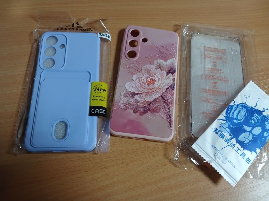 Чехол, защитное стекло на samsung s24/s25