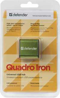 USB-концентратор Defender Quadro Iron