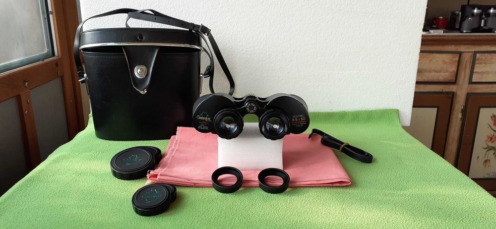 Binoclu  8,5x50 Greenkat de Luxe Kestrel