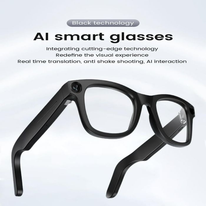 Ai Smart glasses , aqlli ochki kamerali ,videoga oladi