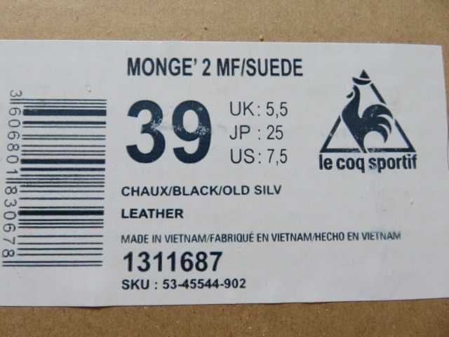 Le Coq Sportif Monge платформи EU 40, 39