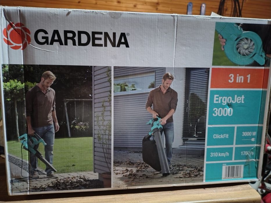 Suflanta și Aspirator cu Tocător Gardena